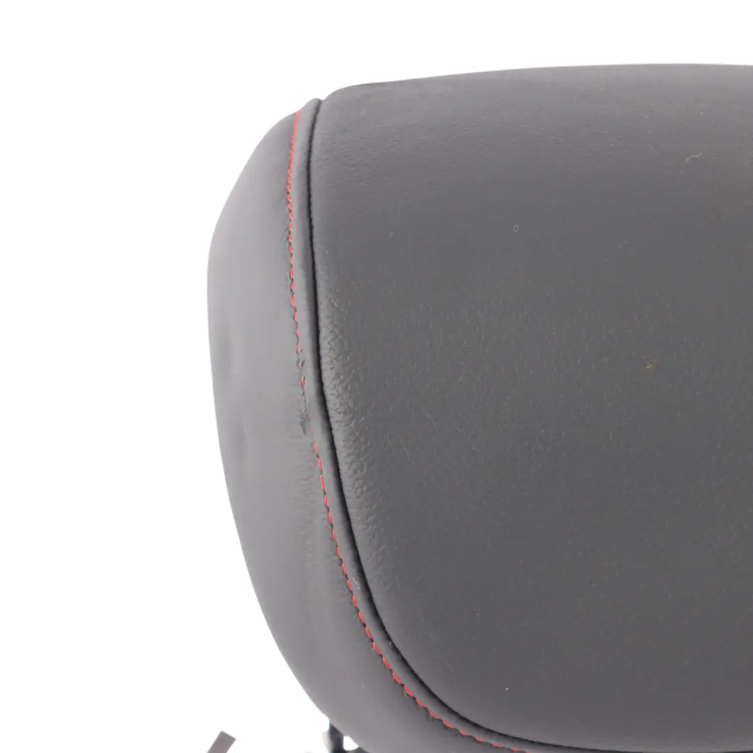 Reposacabezas Trasero Cuero Izquierdo Derecho Negro Rojo para Audi A1 8X con número de pieza 8X0885901A Audi A1 8X Reposacabezas Trasero Cuero Izquierdo Derecho Negro Rojo - SKU 8X0885901A - Número de pieza 8X0885901A