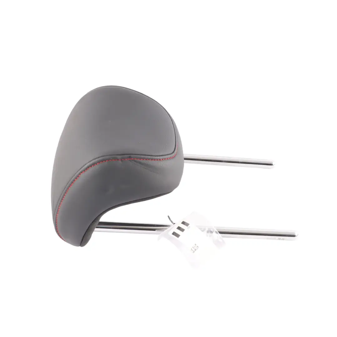 Audi A1 S1 8X Rear Seat Headrest Leather Left Right N/O/S Black Red - SKU 8X0885901A - Part number 8X0885901A
