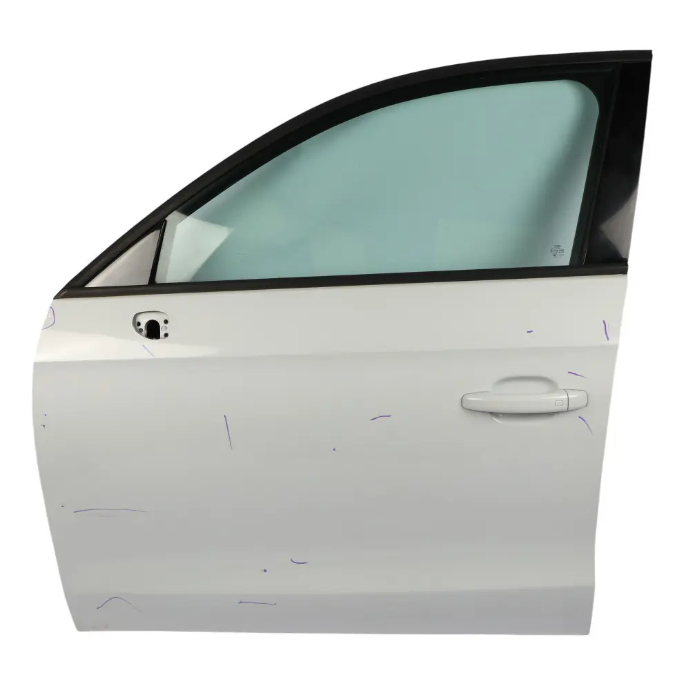Audi A1 8X Door Front Left N/S Glacier White Pearl Effect - S9R - SKU 8X4831051A-MGW - Part number 8X4831051A