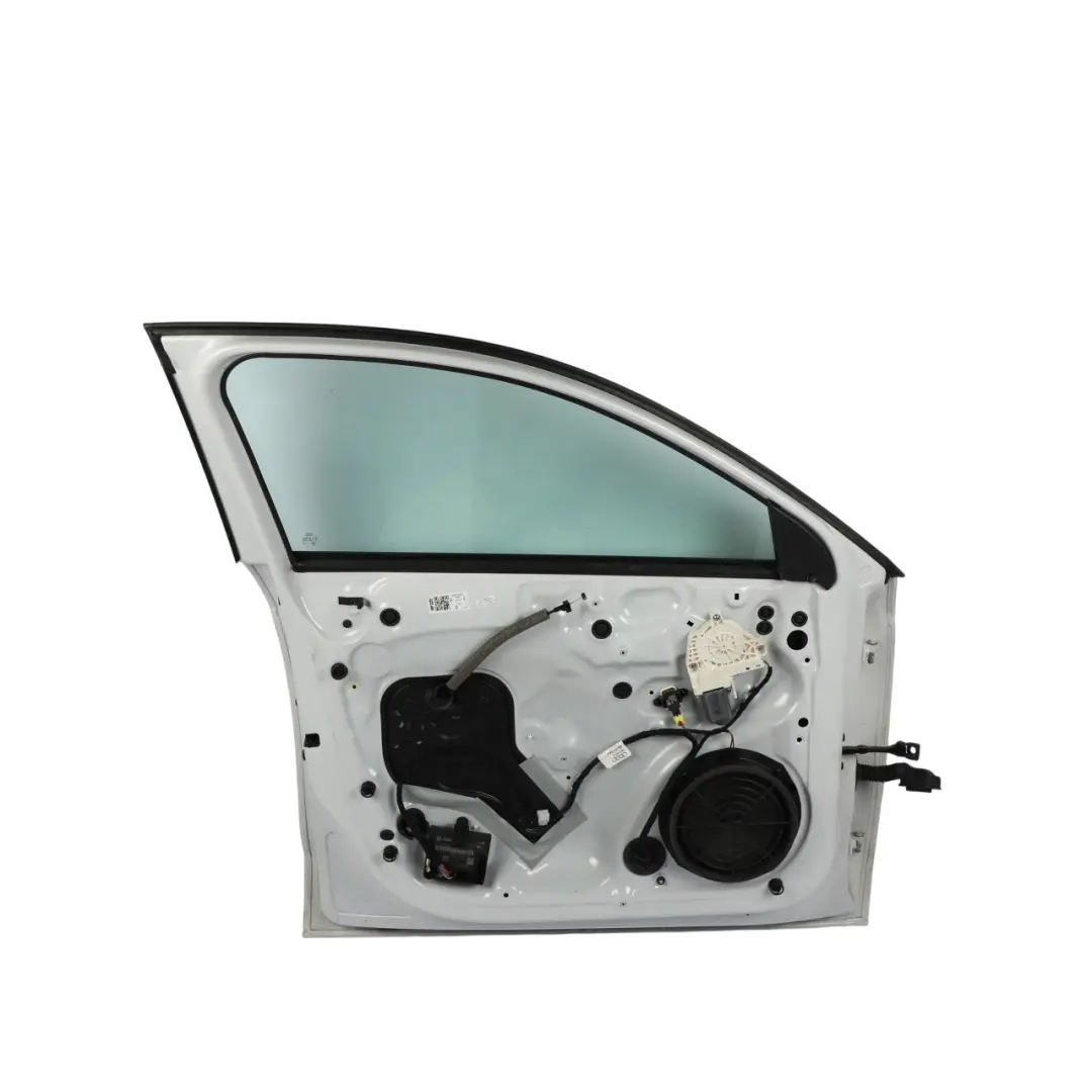 Door Front Left N/S Glacier White Pearl Effect - S9R to Audi A1 8X with Part number 8X4831051A Audi A1 8X Door Front Left N/S Glacier White Pearl Effect - S9R - SKU 8X4831051A-MGW - Part number 8X4831051A