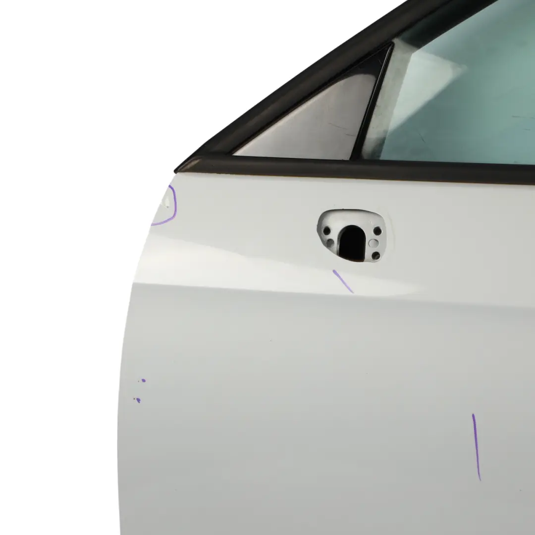 Door Front Left N/S Glacier White Pearl Effect - S9R to Audi A1 8X with Part number 8X4831051A Audi A1 8X Door Front Left N/S Glacier White Pearl Effect - S9R - SKU 8X4831051A-MGW - Part number 8X4831051A