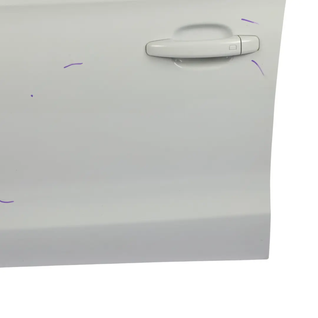 Audi A1 8X Door Front Left N/S Glacier White Pearl Effect - S9R - SKU 8X4831051A-MGW - Part number 8X4831051A