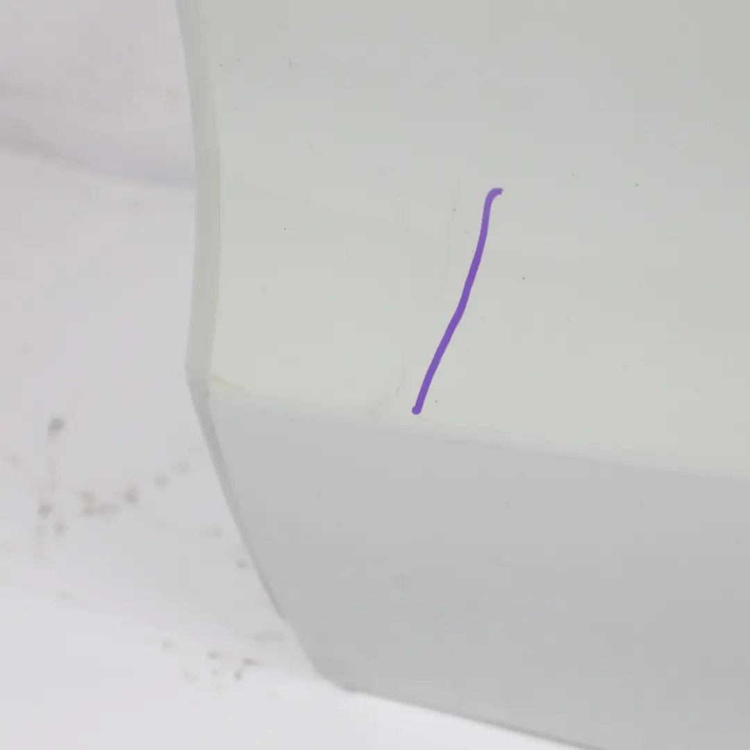 Audi A1 S1 8X Rear Door Left N/S Glacier White Pearl - S9R - SKU 8X4833051B-MGW - Part number 8X4833051B