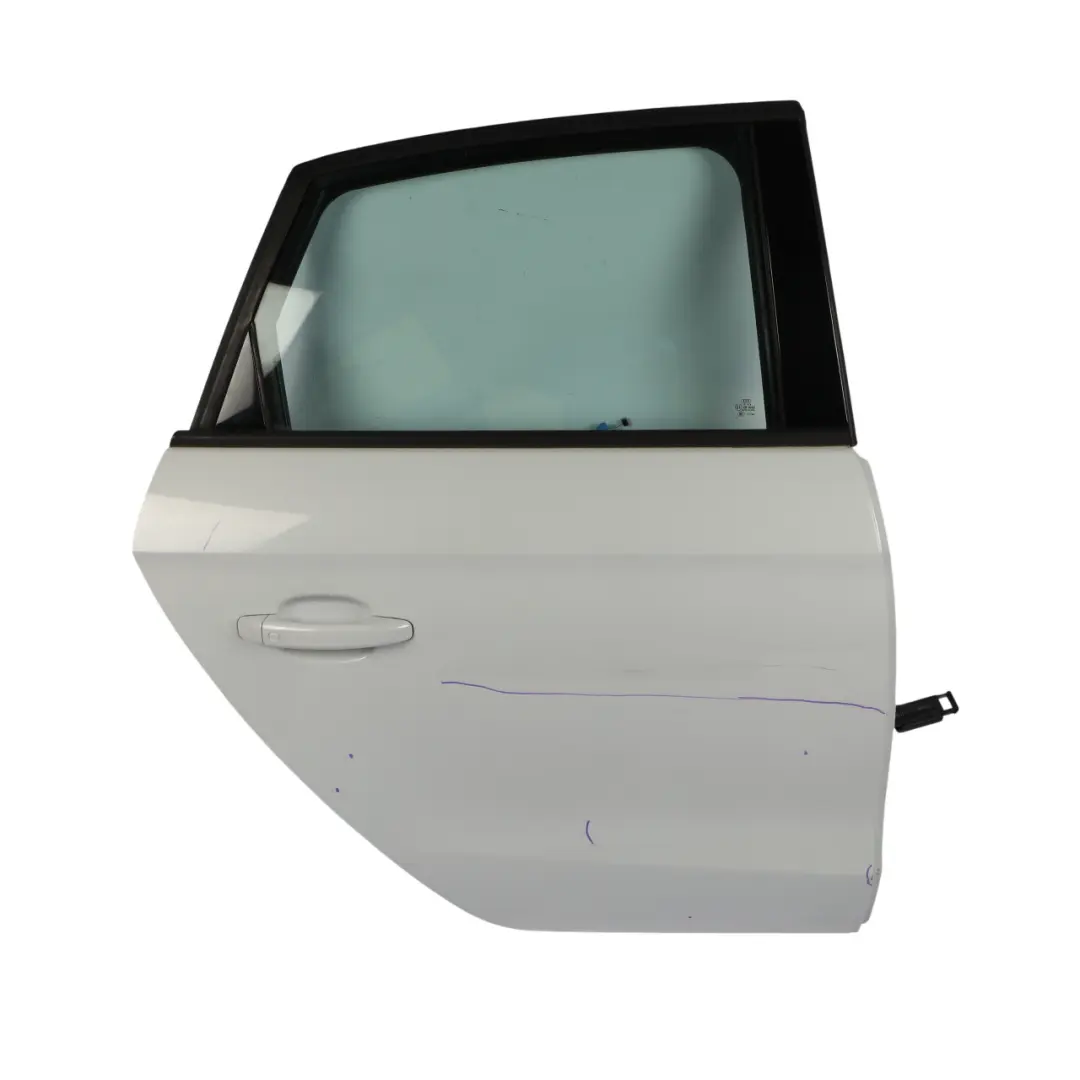 Door Rear Right O/S Covering Panel Glacier White Pearl - S9R to Audi A1 8X with Part number 8X4833052B Audi A1 8X Door Rear Right O/S Covering Panel Glacier White Pearl - S9R - SKU 8X4833052B-MGW - Part number 8X4833052B