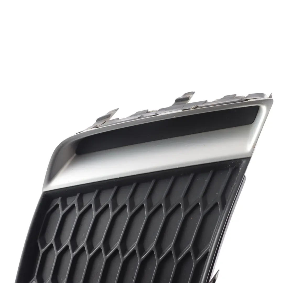 Audi A1 8X Front Bumper Air Intake Grille Trim Panel Black Left N/S - SKU 8XA807681 - Part number 8XA807681