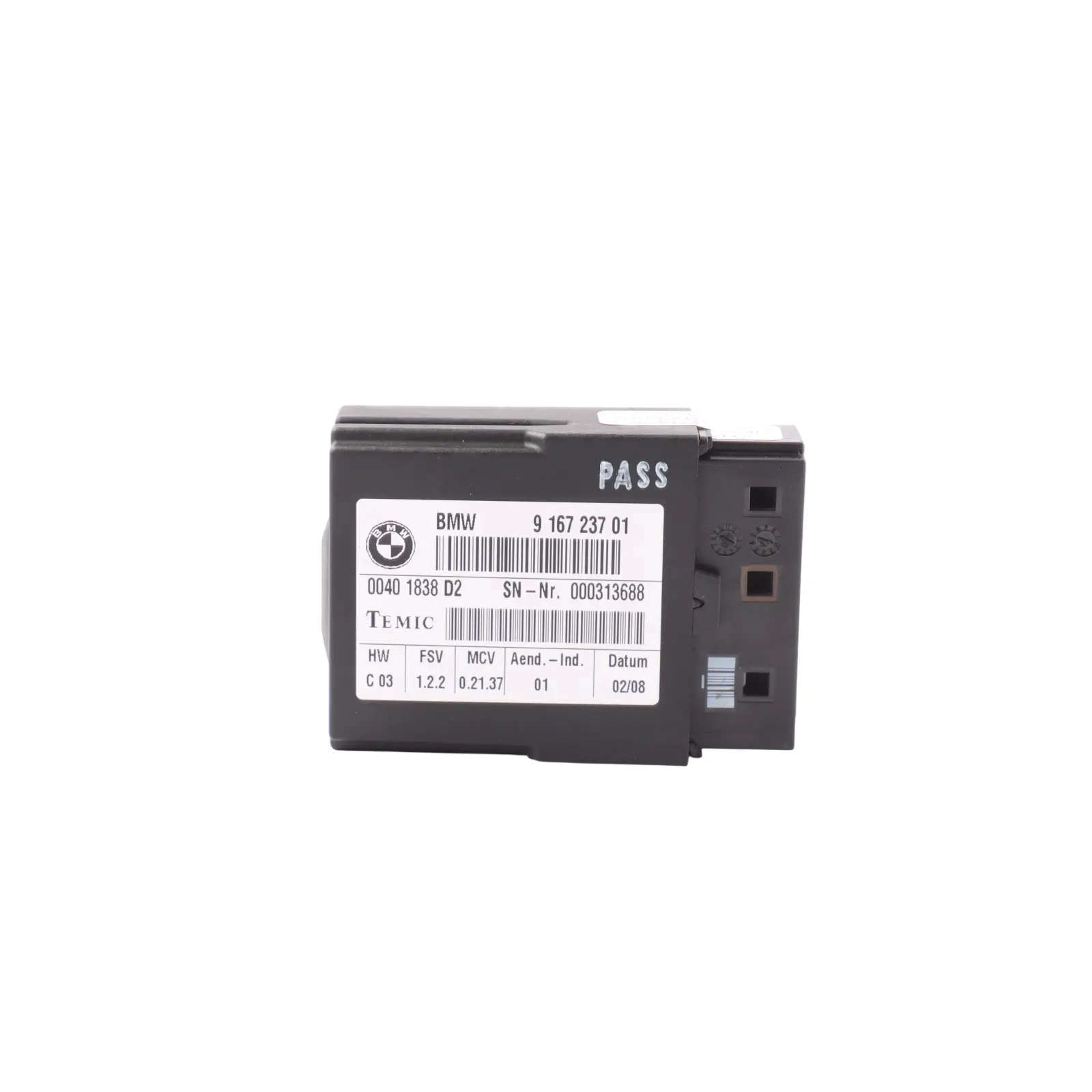 BMW E92 F32 E61 Sicherheitsgurt Modul Steuergerät LCPA ECU 9167237