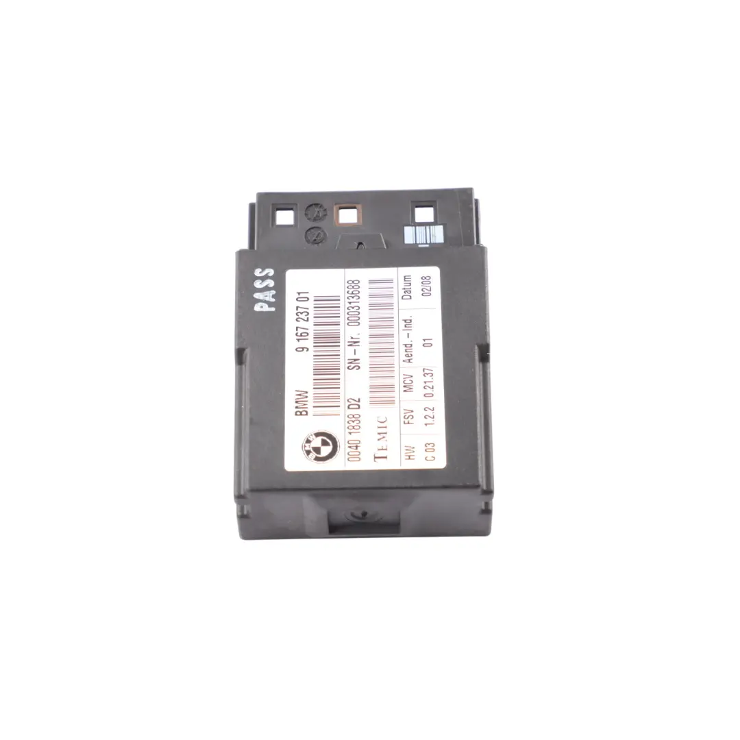 BMW E92 F32 E61 Modulo Di Controllo Cintura Di Sicurezza LCPA ECU - SKU 9167237 - Numero di parte 9167237