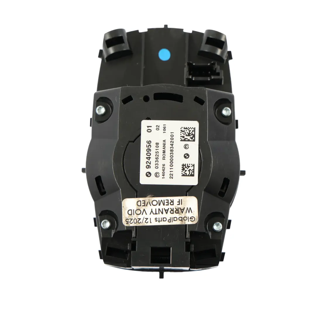 BMW E87 E90 LCI Interrupteur Contrôleur de boutons multifonctions - SKU 9240956-1 - Numéro de pièce 9240956