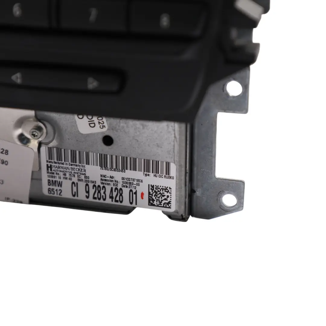 BMW E81 E87 E90 LCI Professional Navigazione Auto Computer CIC - SKU 9283428 - Numero di parte 9239212