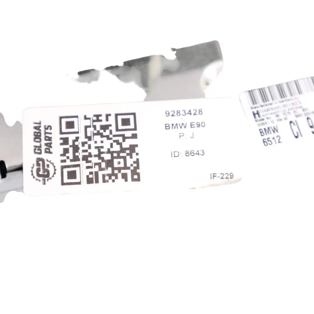 Ordinateur De Bord Professionnel CIC pour BMW E81 E87 E90 LCI à propos du numéro de pièce 9239212 BMW E81 E87 E90 LCI Ordinateur De Bord Professionnel CIC - SKU 9283428 - Numéro de pièce 9239212