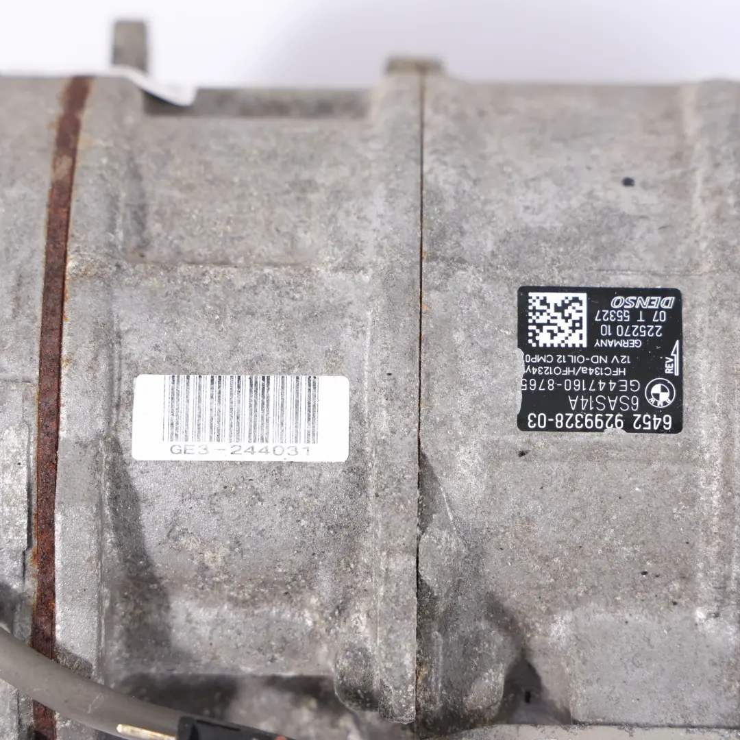  A/C Compressor BMW F20 F21 F30 F31 LCI B48 Air Conditioning - SKU 9299328-1 - Part number 9299328