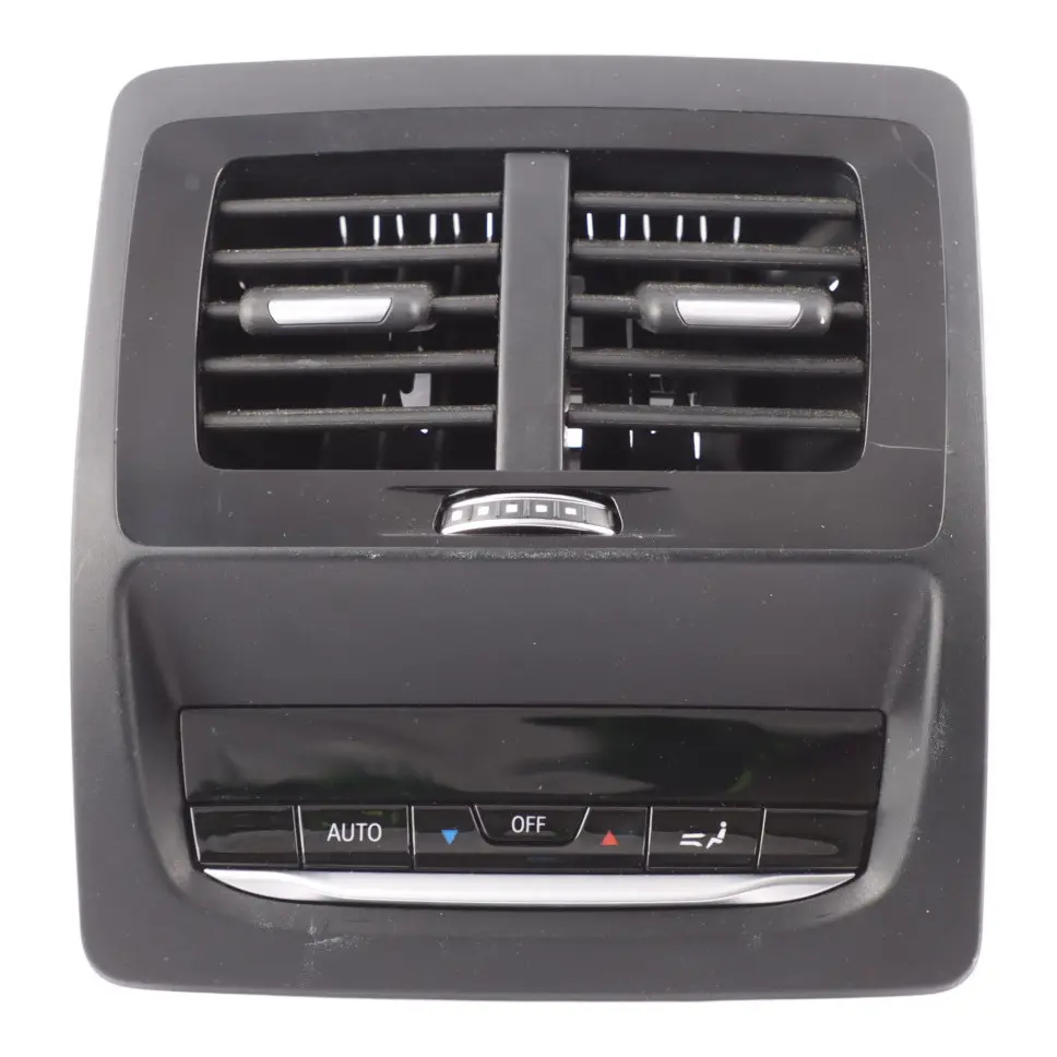 Centre Console Fresh Air Vent Grille Nozzle Trim to BMW X3 G01 Rear with Part number 9363822 BMW X3 G01 Rear Centre Console Fresh Air Vent Grille Nozzle Trim - SKU 9363822-2 - Part number 9363822