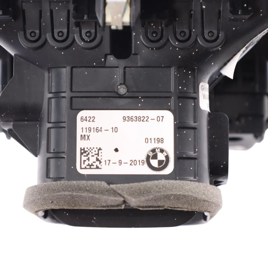BMW X3 G01 Rear Centre Console Fresh Air Vent Grille Nozzle Trim - SKU 9363822-2 - Part number 9363822