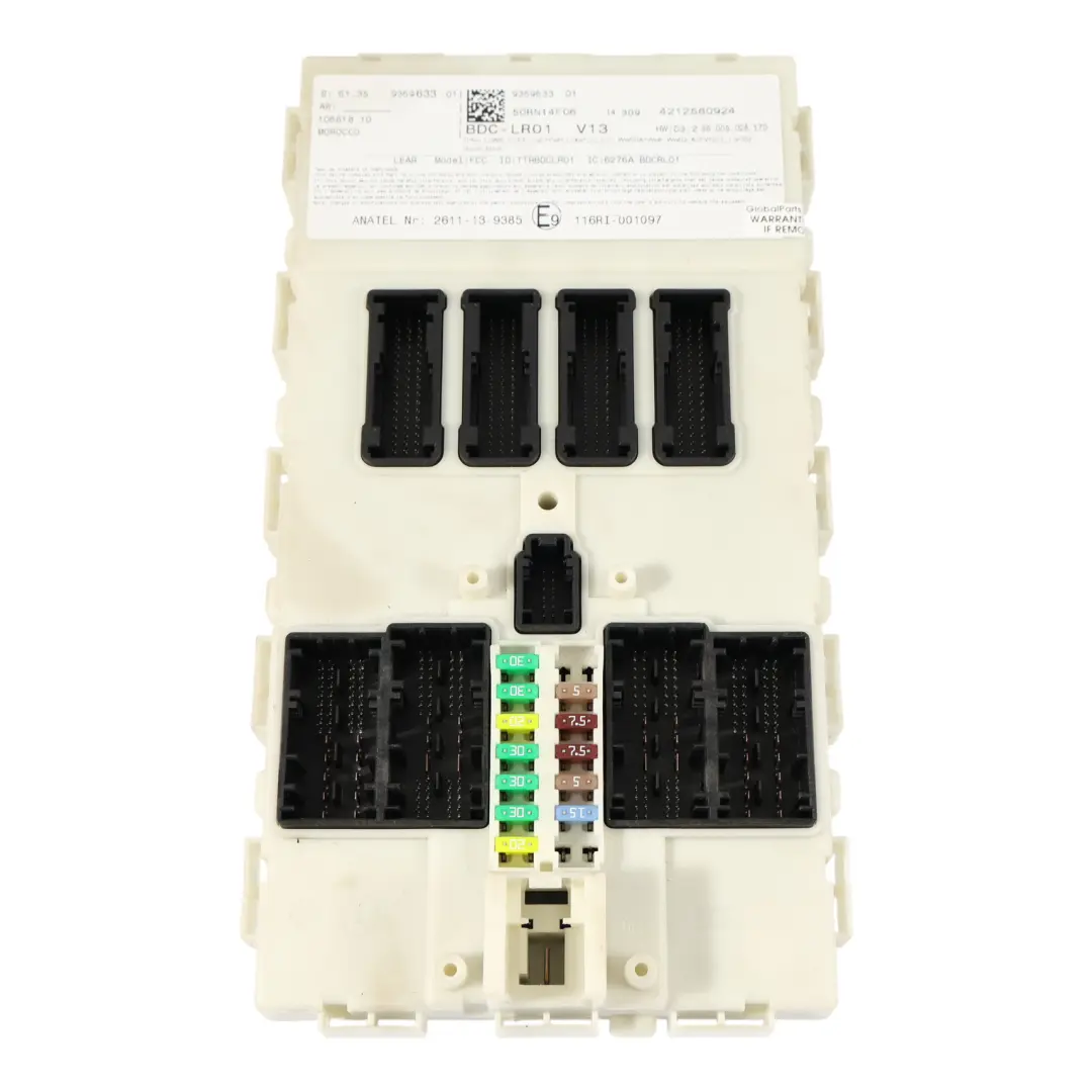 Mini F54 F55 F56 F60 ECU Body Domain Controller BDC Unidad Módulo - SKU 9369633 - Número de pieza 9369633