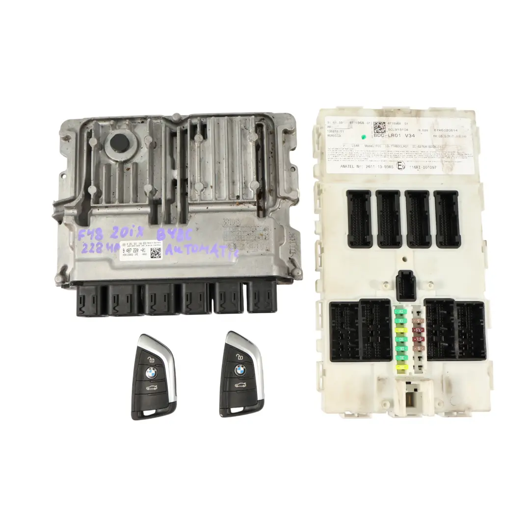 20iX xDrive B48C 192HP Engine Control ECU DME Kit Automatic to BMW X1 F48 with Part number 9470916 BMW X1 F48 20iX xDrive B48C 192HP Engine Control ECU DME Kit Automatic - SKU 9487220 - Part number 9470916