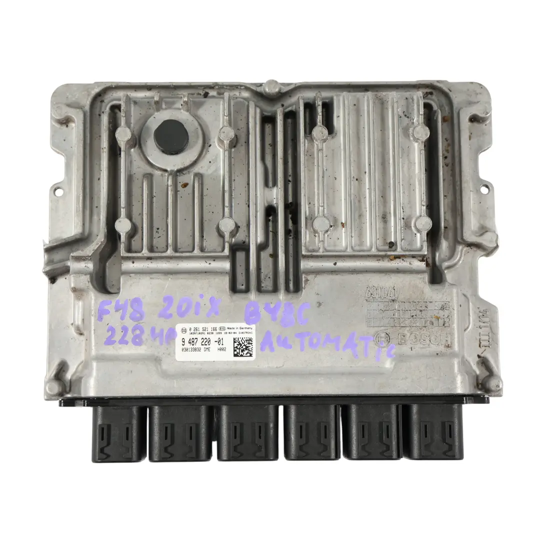 20iX xDrive B48C 192HP Engine Control ECU DME Kit Automatic to BMW X1 F48 with Part number 9470916 BMW X1 F48 20iX xDrive B48C 192HP Engine Control ECU DME Kit Automatic - SKU 9487220 - Part number 9470916