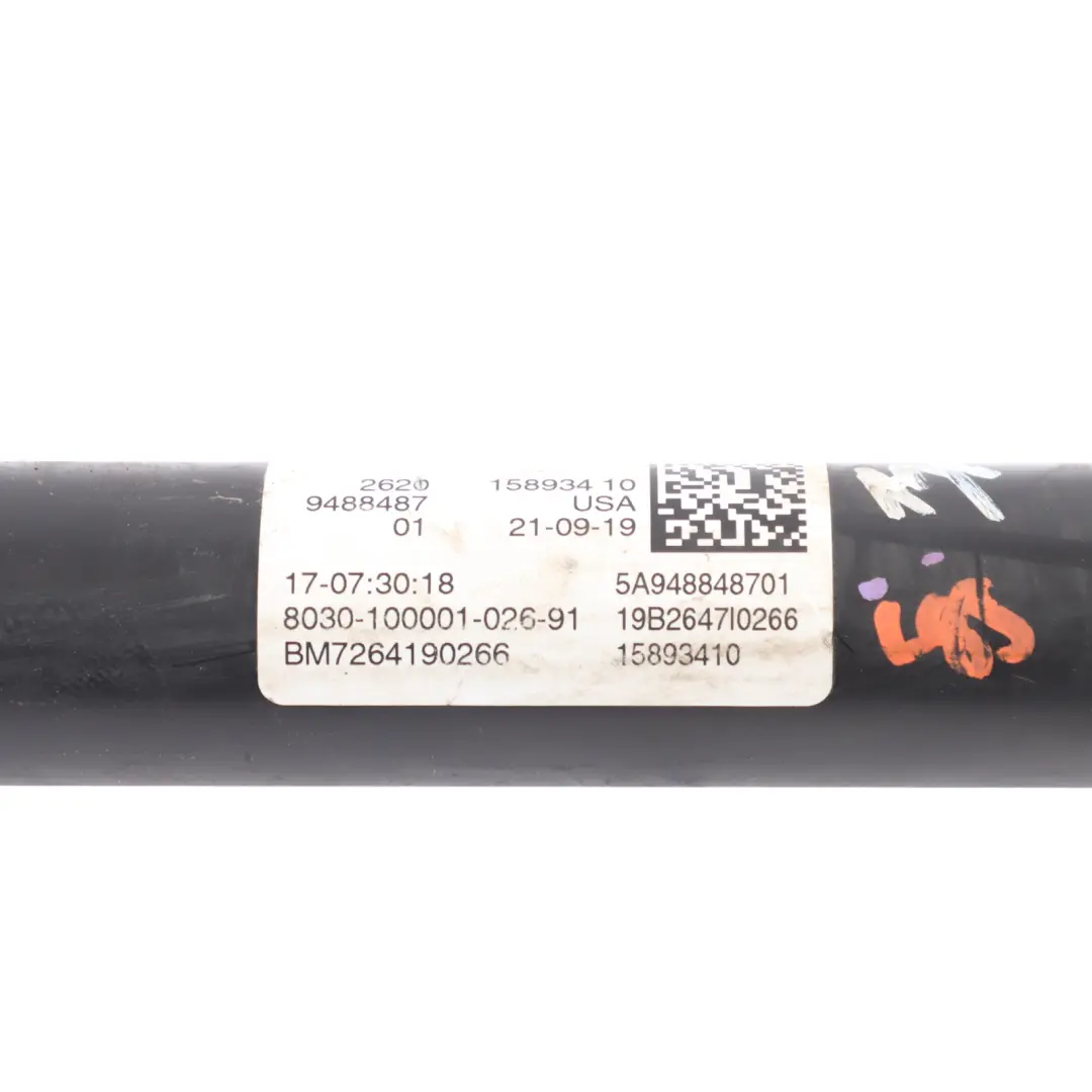 BMW X3 G01 Front Propshaft Propeller Shaft Drive Assy - SKU 9488487 - Part number 9488487