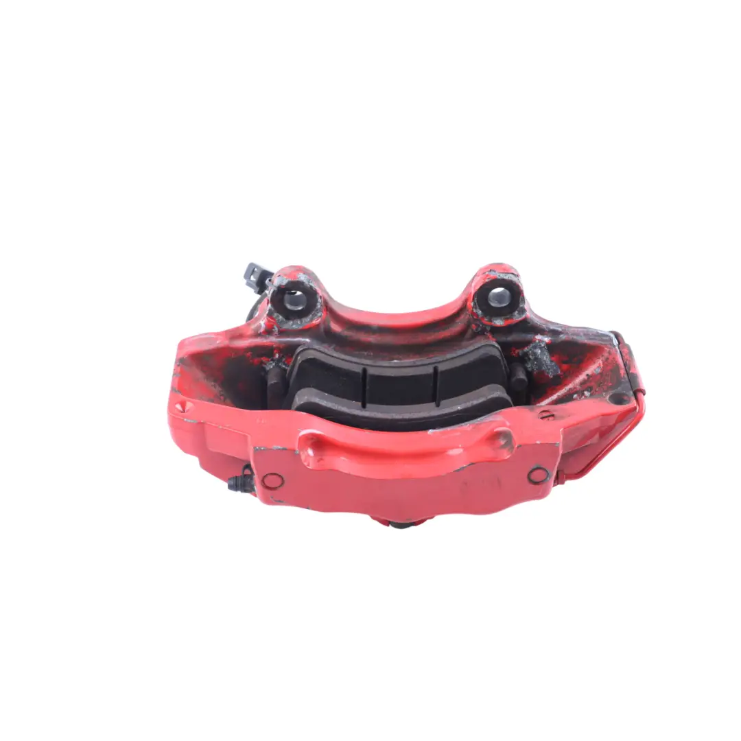 Front Brake Caliper Housing Red Left N/S to Porsche Cayenne 9PA with Part number 95535142121 Porsche Cayenne 9PA Front Brake Caliper Housing Red Left N/S - SKU 95535142121 - Part number 95535142121