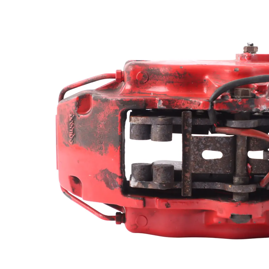 Porsche Cayenne 9PA Front Brake Caliper Housing Red Left N/S - SKU 95535142121 - Part number 95535142121