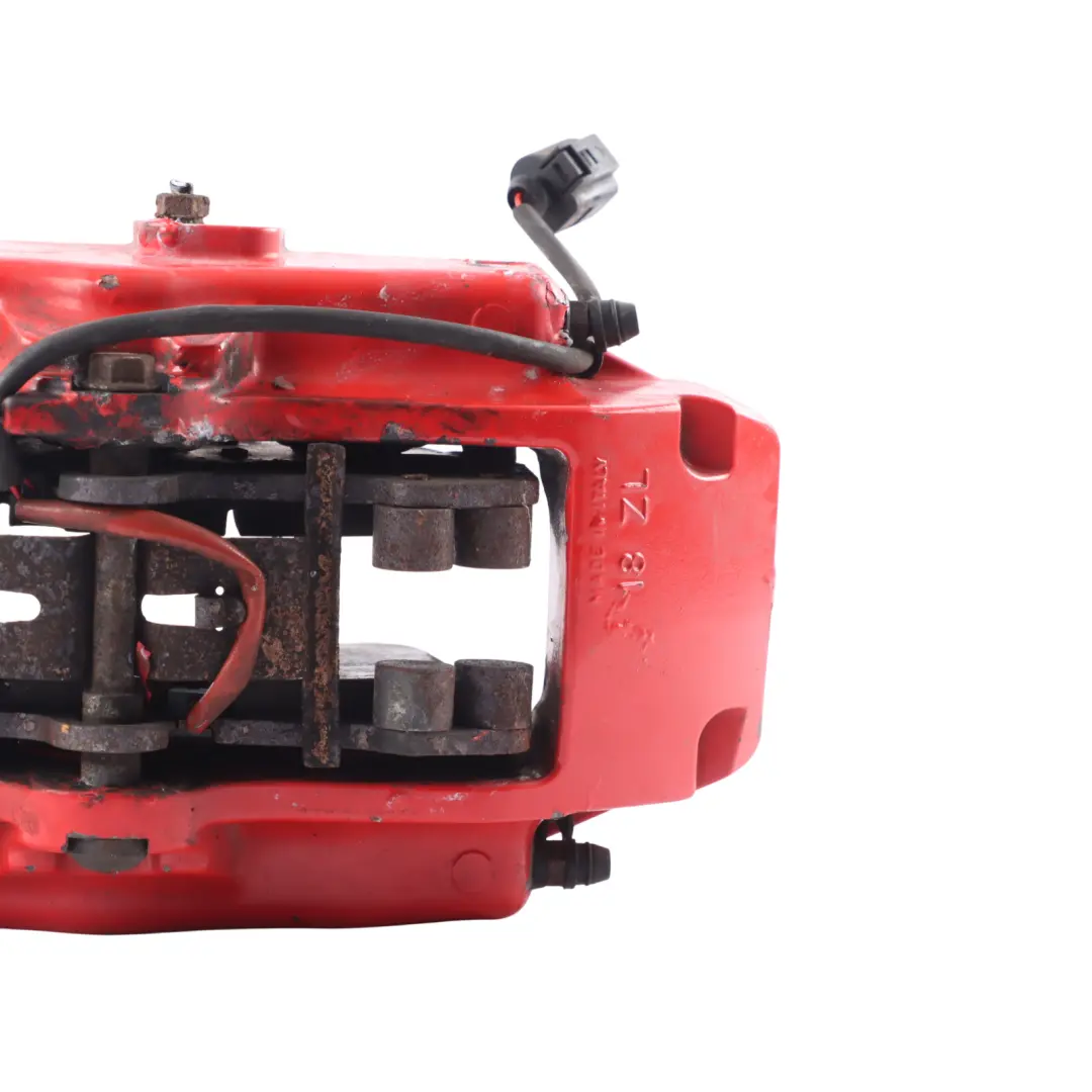 Front Brake Caliper Housing Red Left N/S to Porsche Cayenne 9PA with Part number 95535142121 Porsche Cayenne 9PA Front Brake Caliper Housing Red Left N/S - SKU 95535142121 - Part number 95535142121