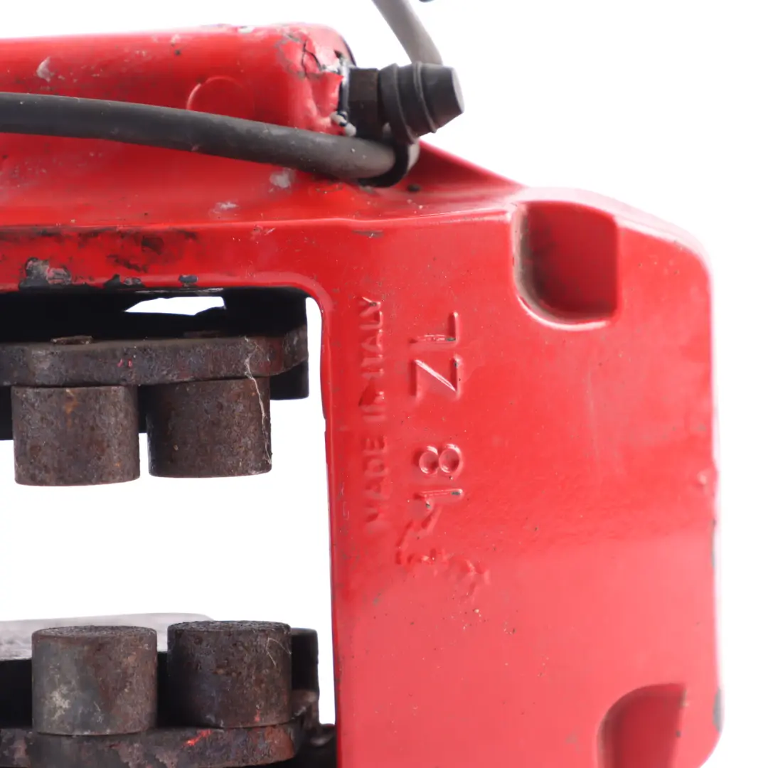 Front Brake Caliper Housing Red Left N/S to Porsche Cayenne 9PA with Part number 95535142121 Porsche Cayenne 9PA Front Brake Caliper Housing Red Left N/S - SKU 95535142121 - Part number 95535142121