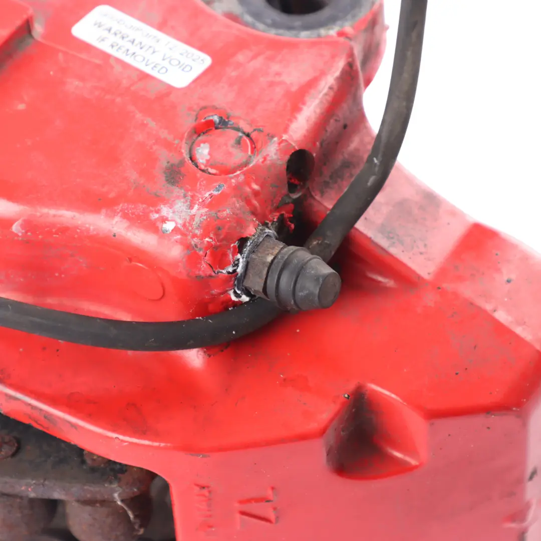 Front Brake Caliper Housing Red Left N/S to Porsche Cayenne 9PA with Part number 95535142121 Porsche Cayenne 9PA Front Brake Caliper Housing Red Left N/S - SKU 95535142121 - Part number 95535142121