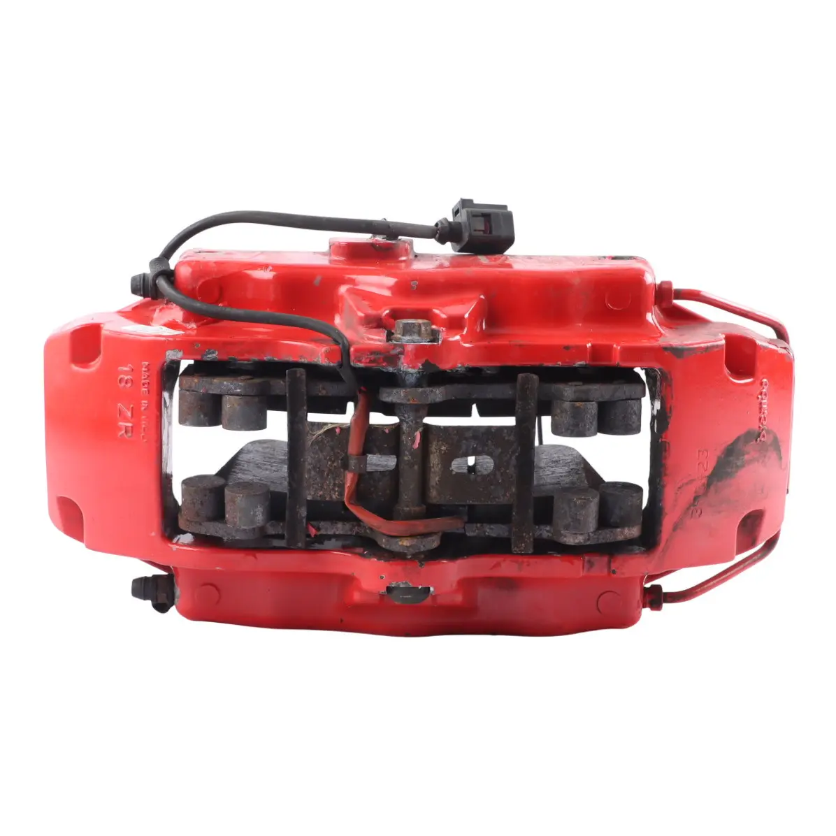 Porsche Cayenne 9PA Front Brake Caliper Housing Red Right O/S 95535142221