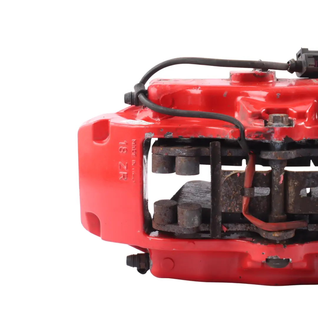 Porsche Cayenne 9PA Front Brake Caliper Housing Red Right O/S - SKU 95535142221 - Part number 95535142221