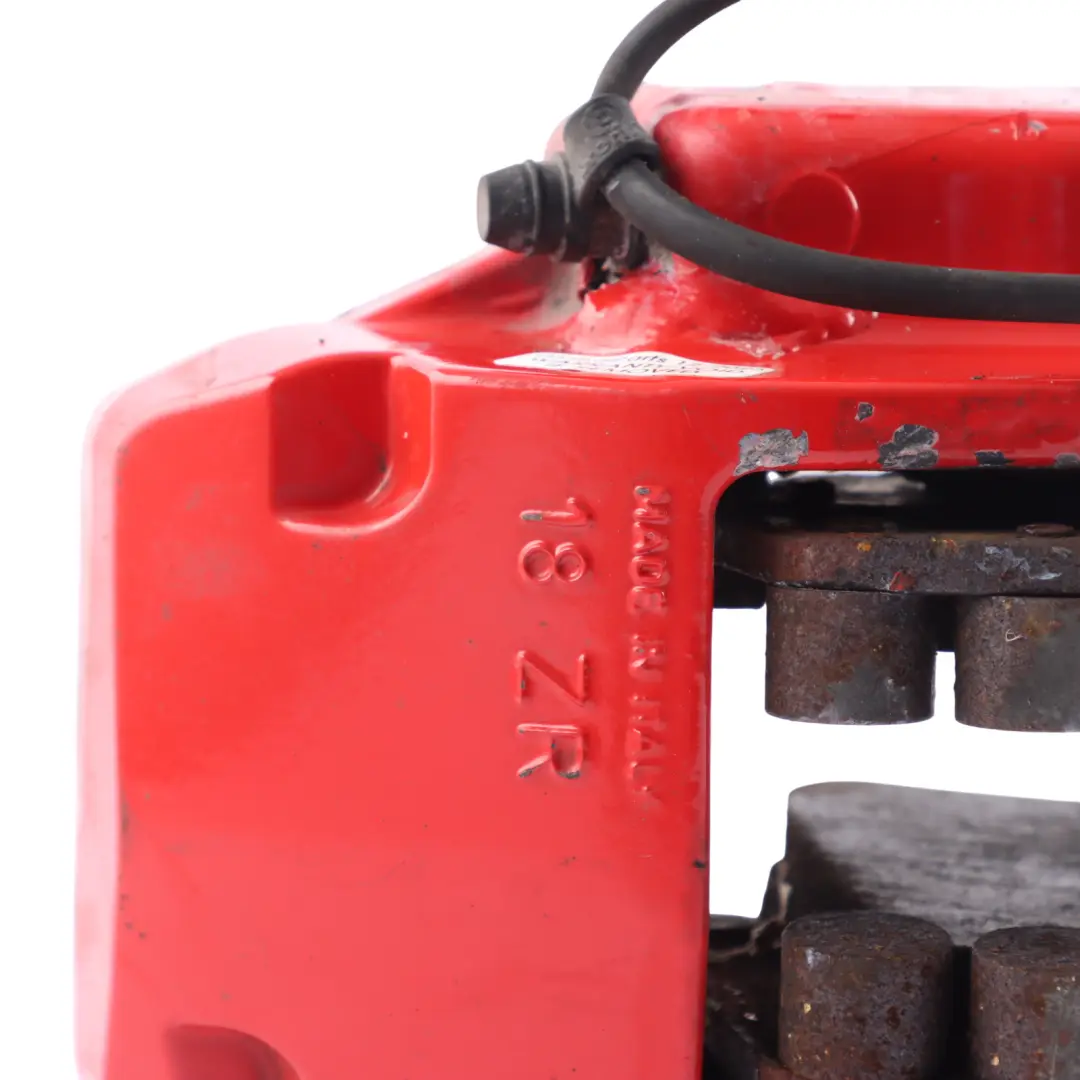 Porsche Cayenne 9PA Front Brake Caliper Housing Red Right O/S - SKU 95535142221 - Part number 95535142221