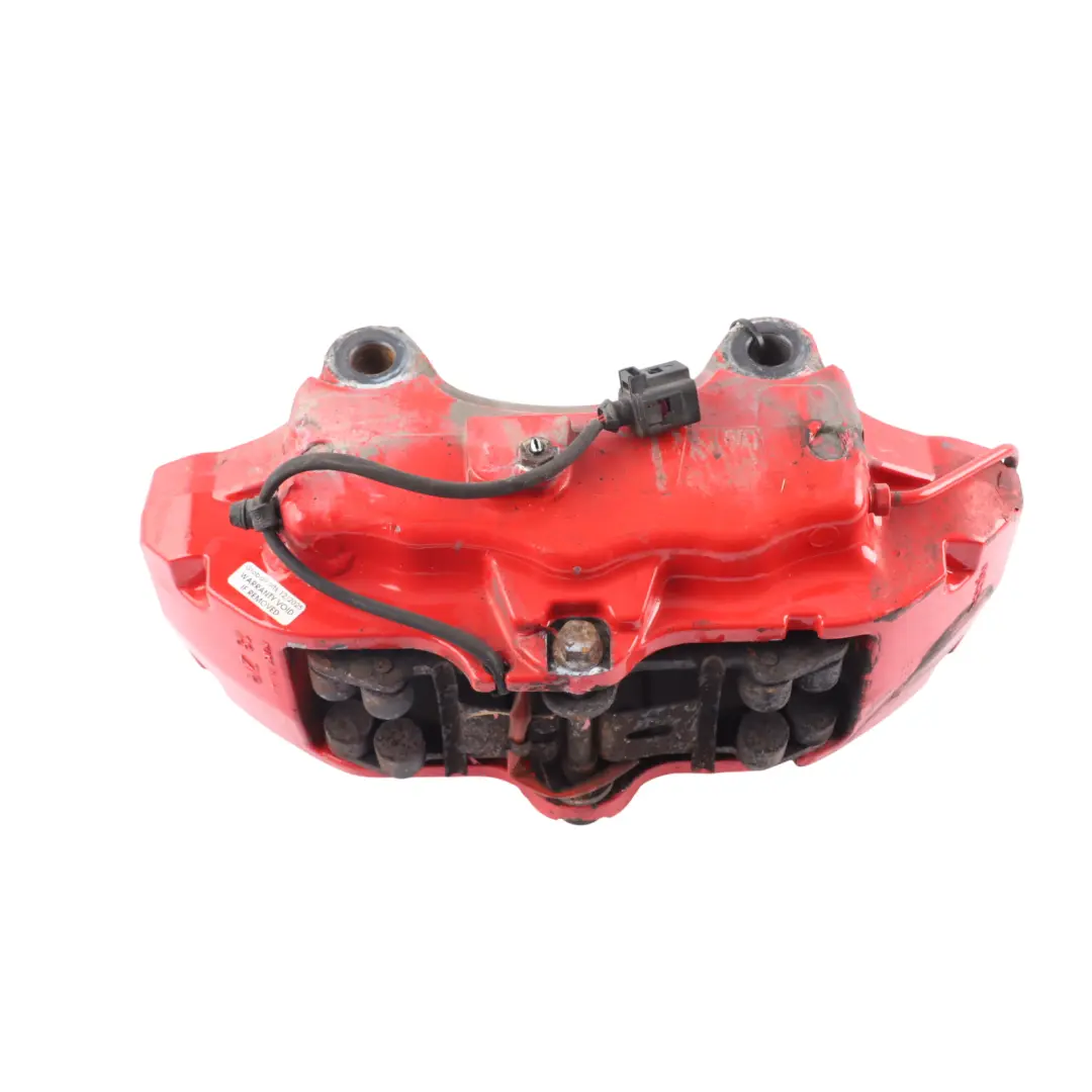 Porsche Cayenne 9PA Front Brake Caliper Housing Red Right O/S - SKU 95535142221 - Part number 95535142221