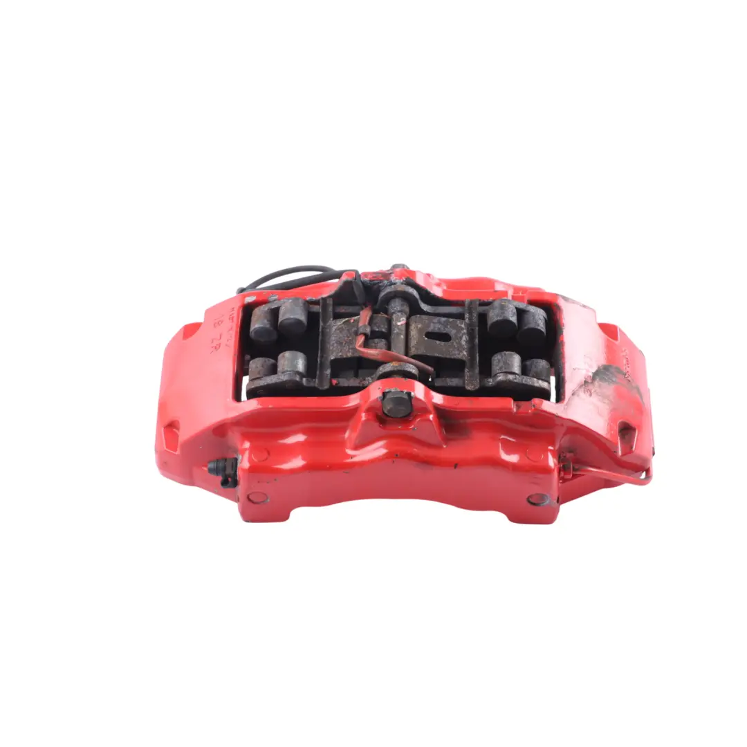 Porsche Cayenne 9PA Front Brake Caliper Housing Red Right O/S - SKU 95535142221 - Part number 95535142221