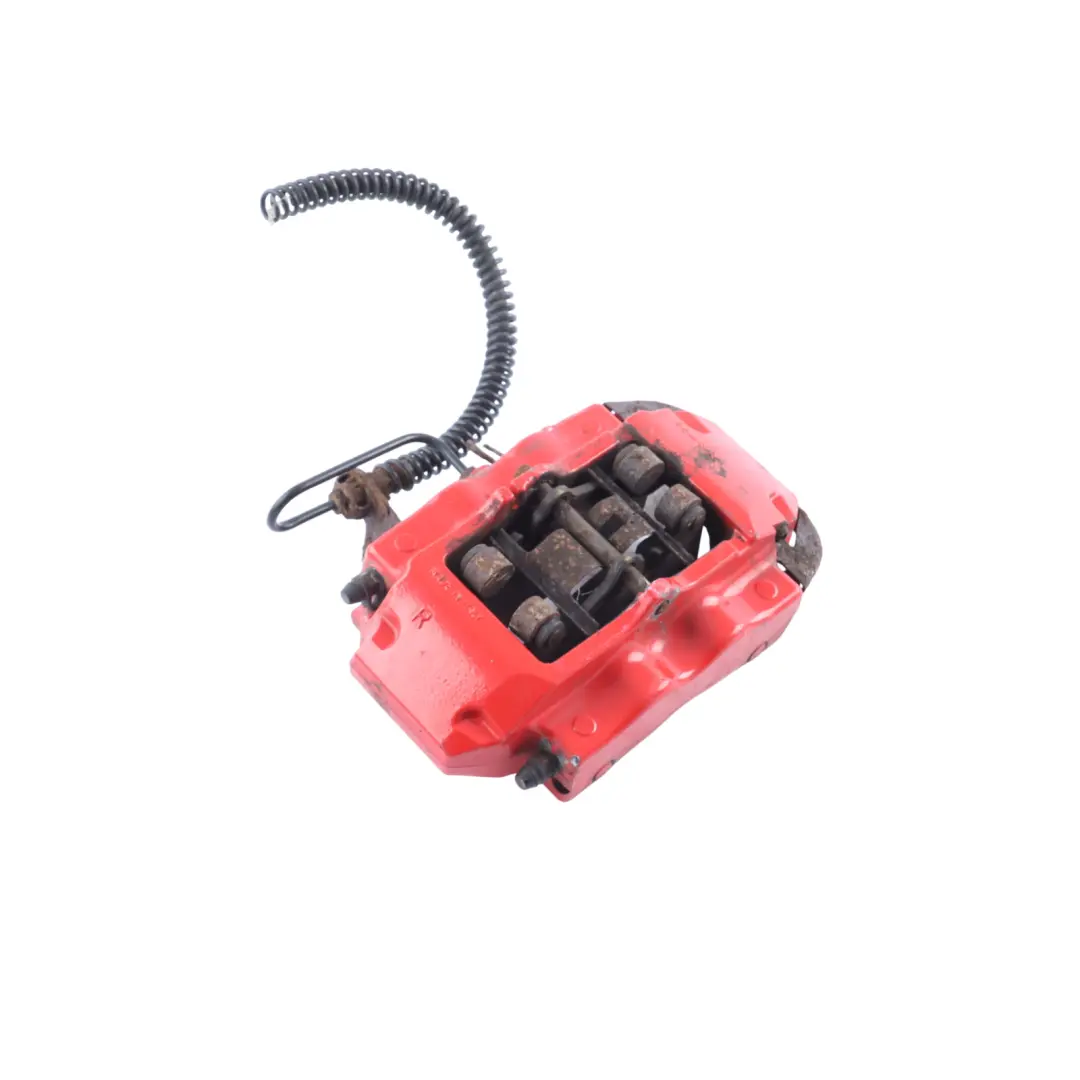 Brake Caliper Unit Red Rear Right O/S to Porsche Cayenne 9PA with Part number 95535242250 Porsche Cayenne 9PA Brake Caliper Unit Red Rear Right O/S - SKU 95535242250 - Part number 95535242250