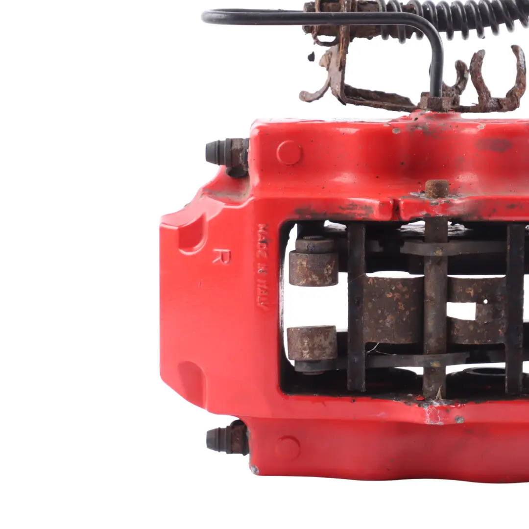 Brake Caliper Unit Red Rear Right O/S to Porsche Cayenne 9PA with Part number 95535242250 Porsche Cayenne 9PA Brake Caliper Unit Red Rear Right O/S - SKU 95535242250 - Part number 95535242250