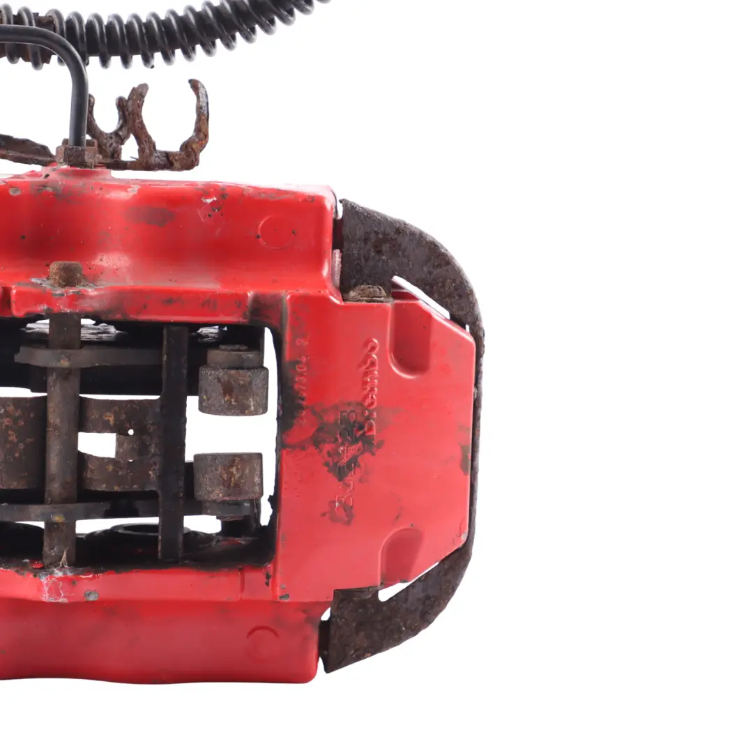 Brake Caliper Unit Red Rear Right O/S to Porsche Cayenne 9PA with Part number 95535242250 Porsche Cayenne 9PA Brake Caliper Unit Red Rear Right O/S - SKU 95535242250 - Part number 95535242250