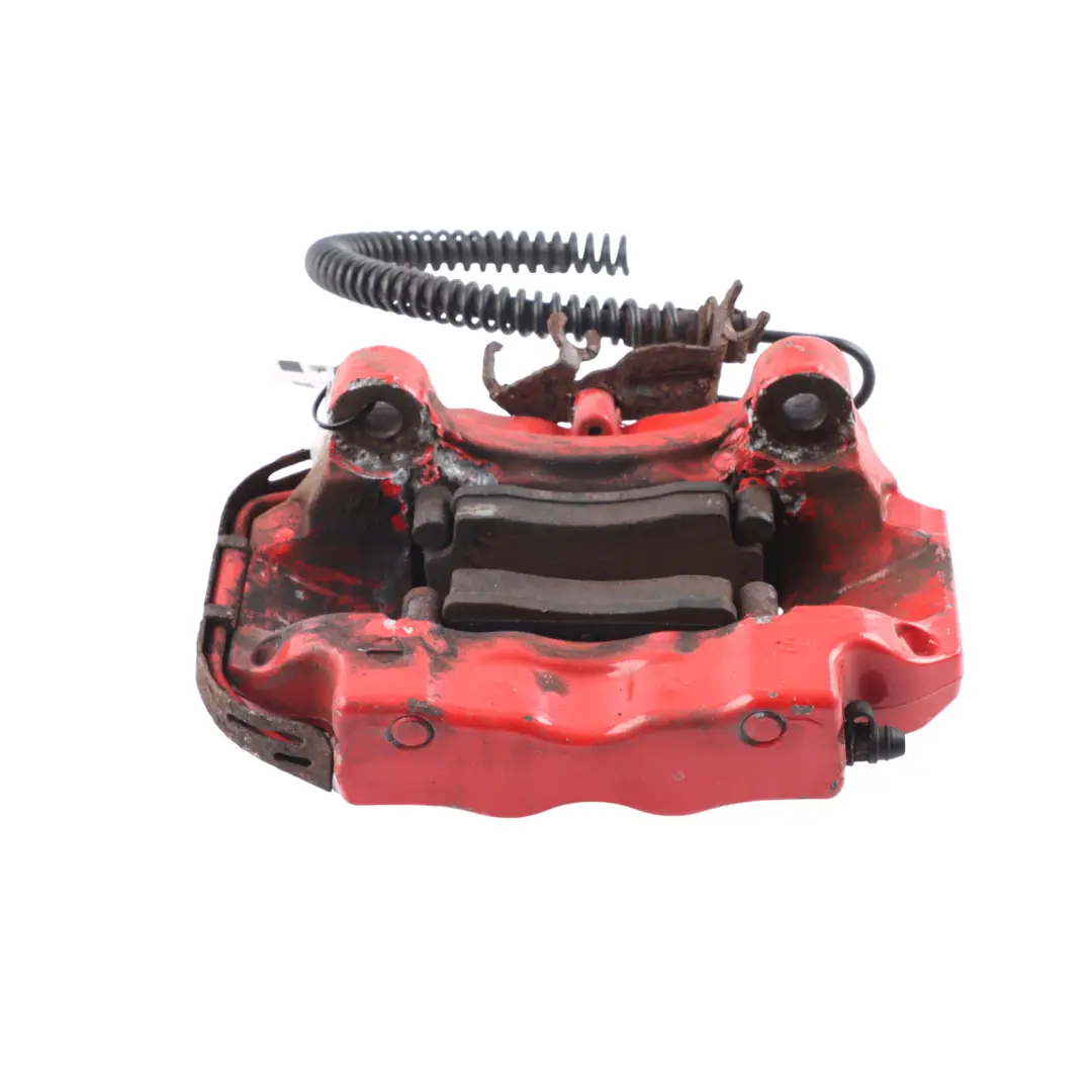 Brake Caliper Unit Red Rear Right O/S to Porsche Cayenne 9PA with Part number 95535242250 Porsche Cayenne 9PA Brake Caliper Unit Red Rear Right O/S - SKU 95535242250 - Part number 95535242250