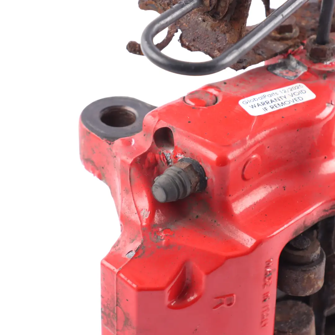 Brake Caliper Unit Red Rear Right O/S to Porsche Cayenne 9PA with Part number 95535242250 Porsche Cayenne 9PA Brake Caliper Unit Red Rear Right O/S - SKU 95535242250 - Part number 95535242250