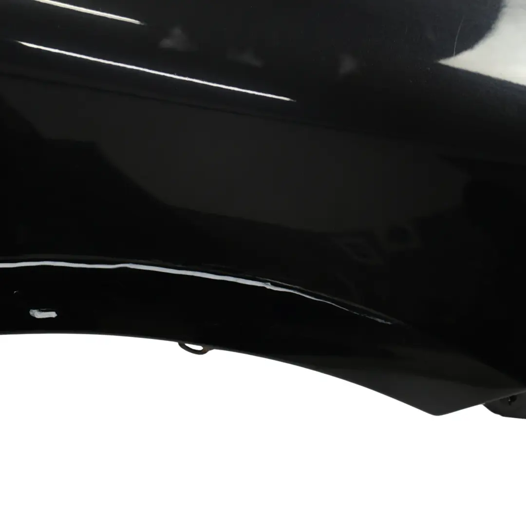 Porsche Cayenne 9PA Panneau Latéral Avant Droit Aile Basalt Black Noir - C9Z - SKU 95550303201-BAB - Numéro de pièce 95550303201