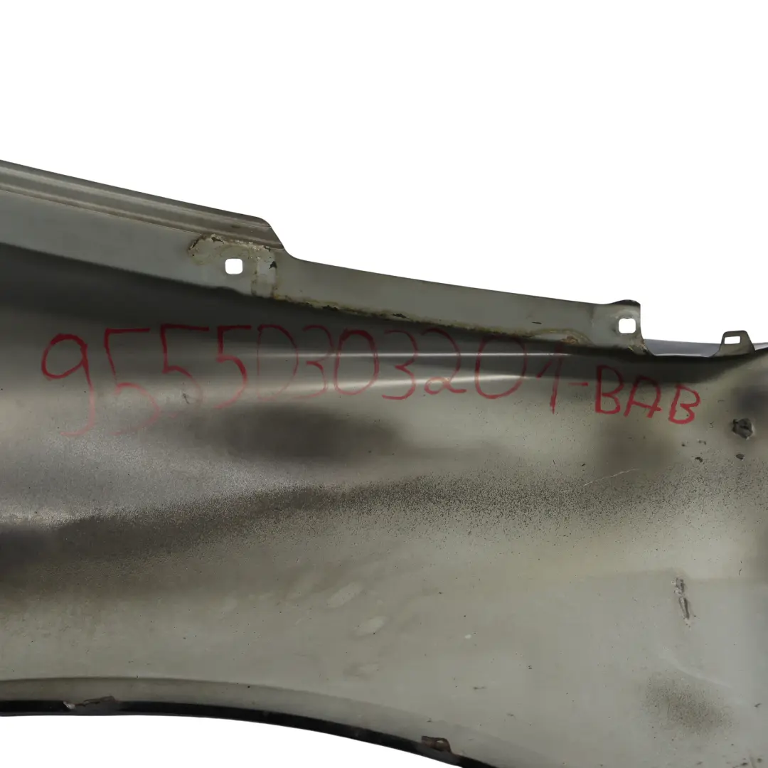 Porsche Cayenne 9PA Seitenteil Vorne Rechts Kotflügel Basalt Schwarz - C9Z - SKU 95550303201-BAB - Teilenummer 95550303201