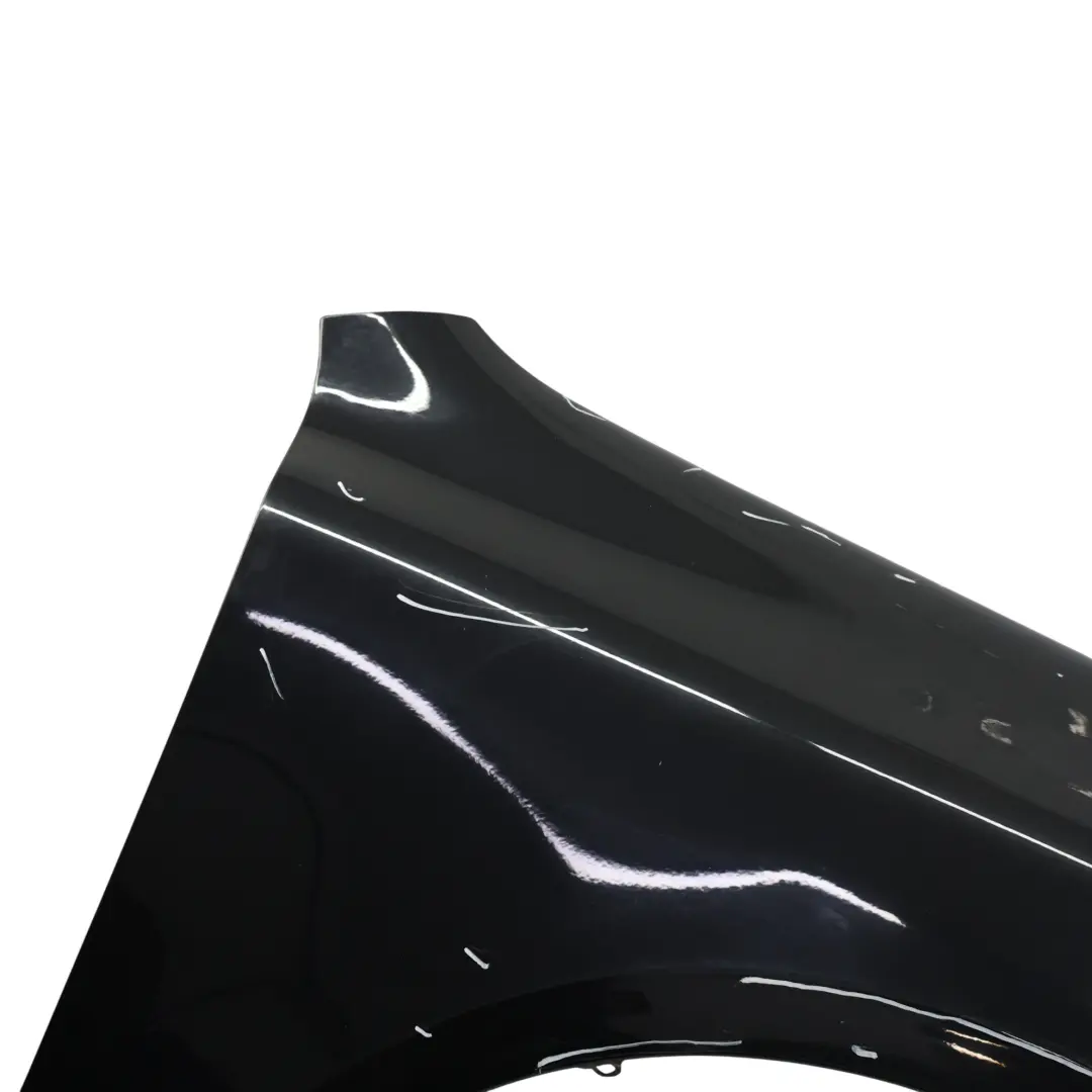 Porsche Cayenne 9PA Panel Lateral Delantero Derecho Basalt Black Negro - C9Z - SKU 95550303201-BAB - Número de pieza 95550303201