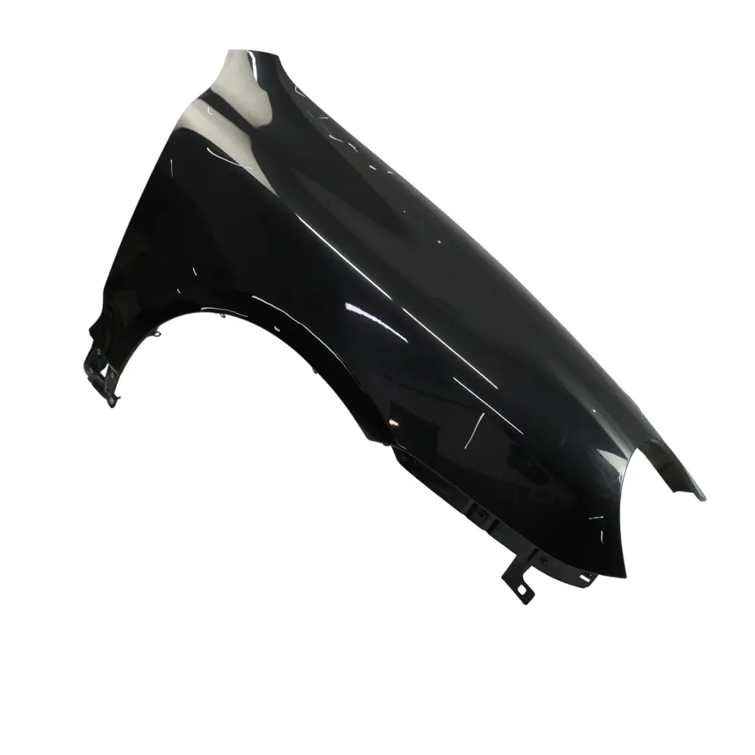 Porsche Cayenne 9PA Seitenteil Vorne Rechts Kotflügel Basalt Schwarz - C9Z - SKU 95550303201-BAB - Teilenummer 95550303201