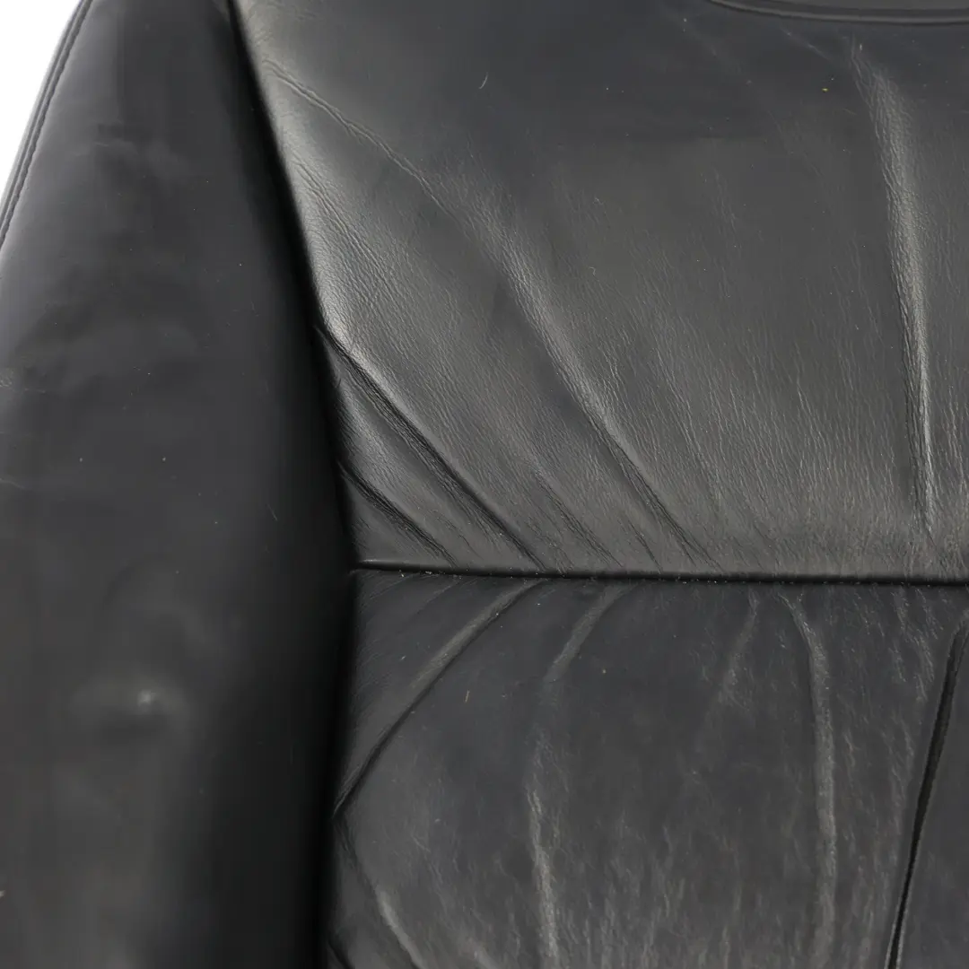 Front Seat Backrest Cover Heated Leather Black Right O/S to Porsche Cayenne 9PA with Part number 95552118501 Porsche Cayenne 9PA Front Seat Backrest Cover Heated Leather Black Right O/S - SKU 95552118501 - Part number 95552118501