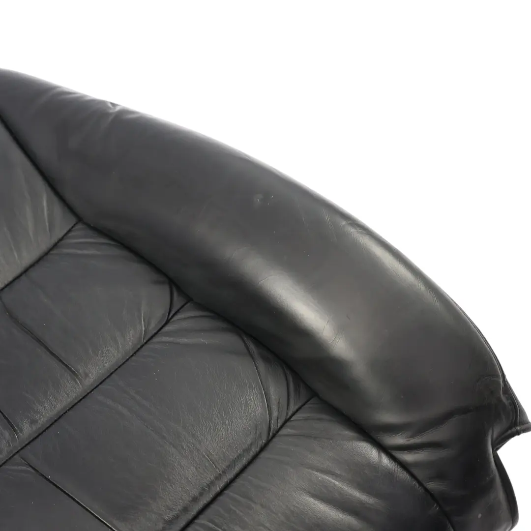 Porsche Cayenne 9PA Front Seat Backrest Cover Heated Leather Black Right O/S - SKU 95552118501 - Part number 95552118501