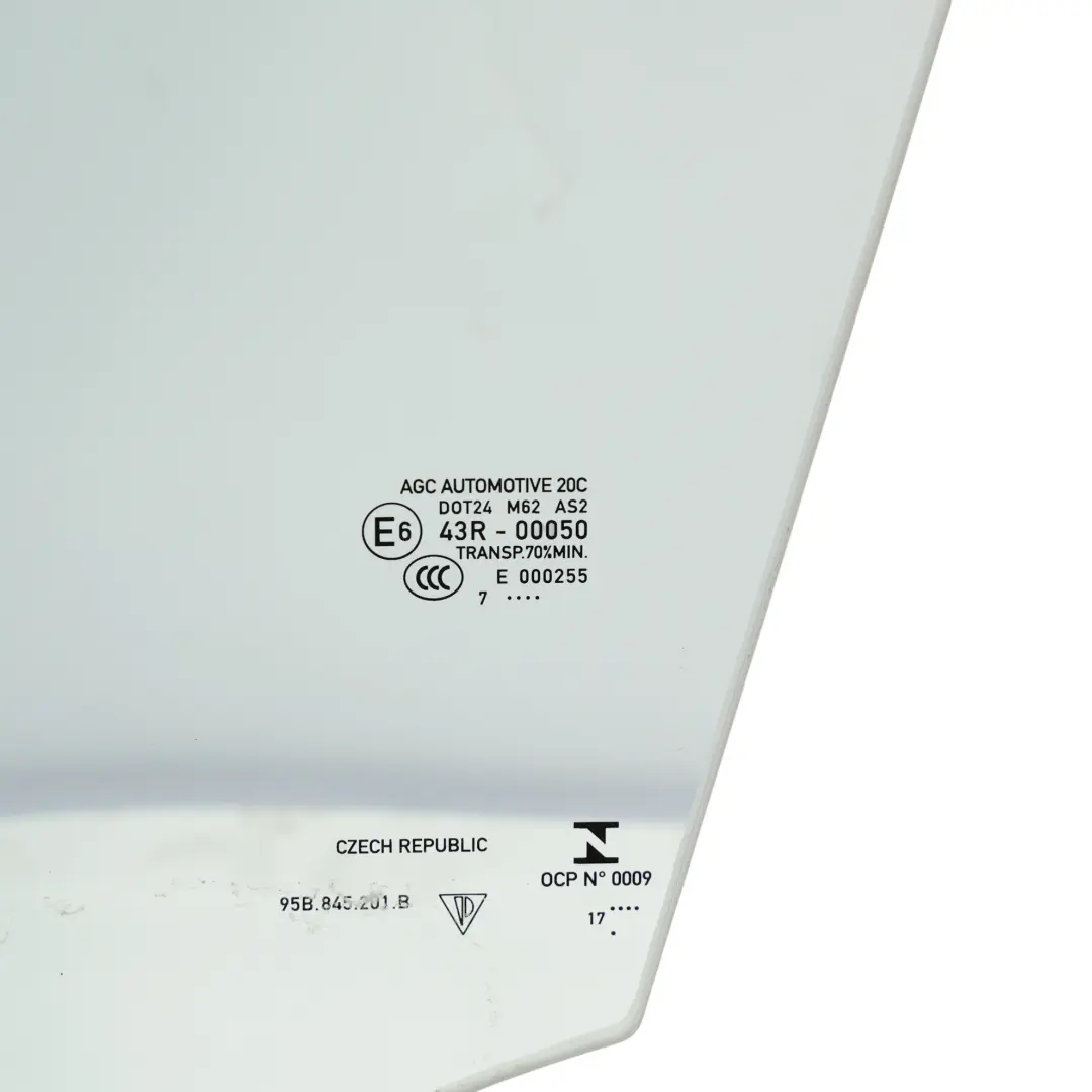 Vitre De Porte Avant Gauche AS2 pour Porsche Macan 95B à propos du numéro de pièce 95B845201B Porsche Macan 95B Vitre De Porte Avant Gauche AS2 - SKU 95B845201B - Numéro de pièce 95B845201B