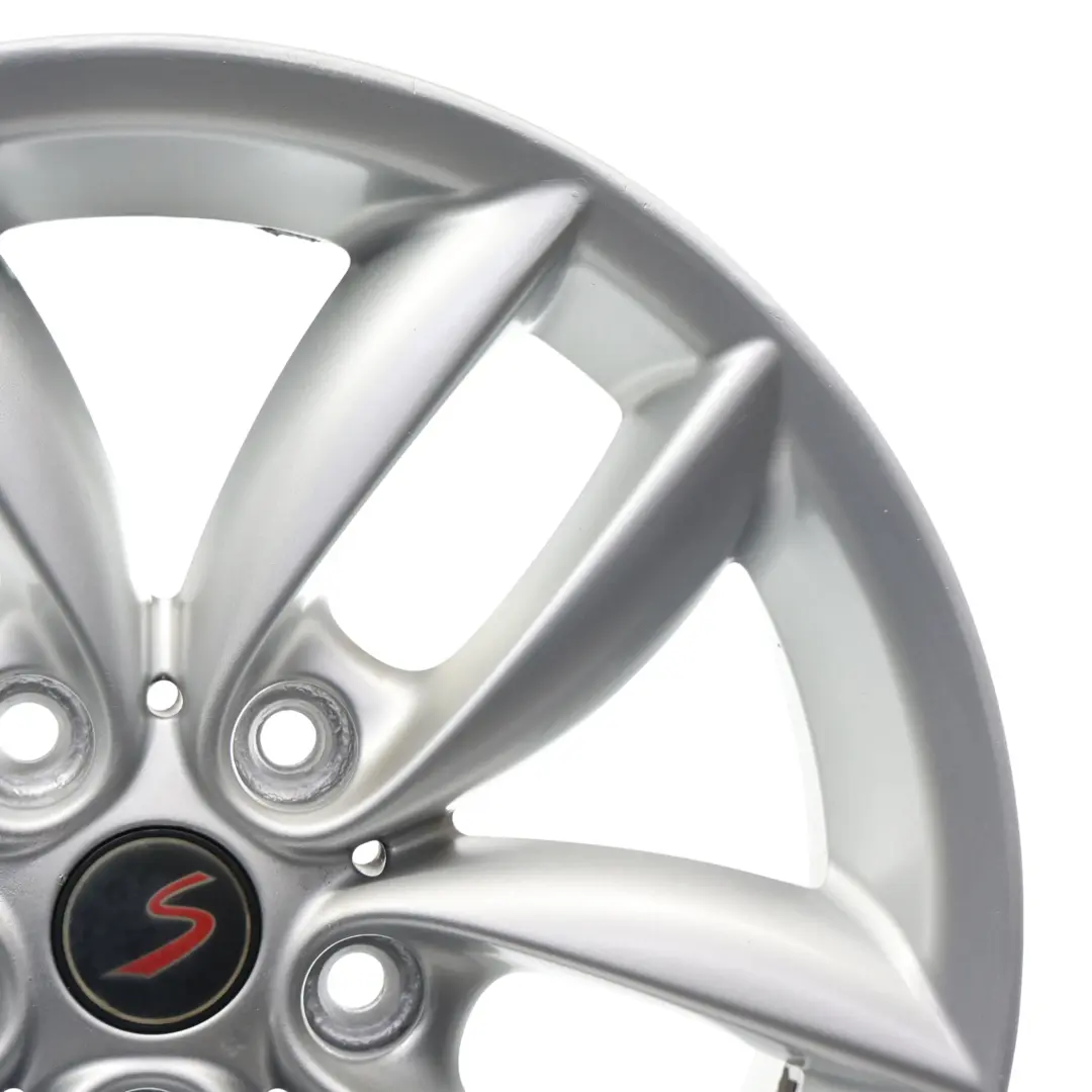 Mini R60 R61 Argento Cerchio lega 17" 7J 5-Star Doppie razze 124 ET:50 - SKU 9803723-1 - Numero di parte 9803723