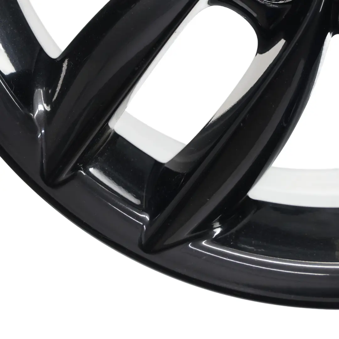 Mini Cooper R60 R61 Black Wheel Alloy Rim 17" 7J 5-Star Double Spoke 124 - SKU 9803726-2 - Part number 9803726