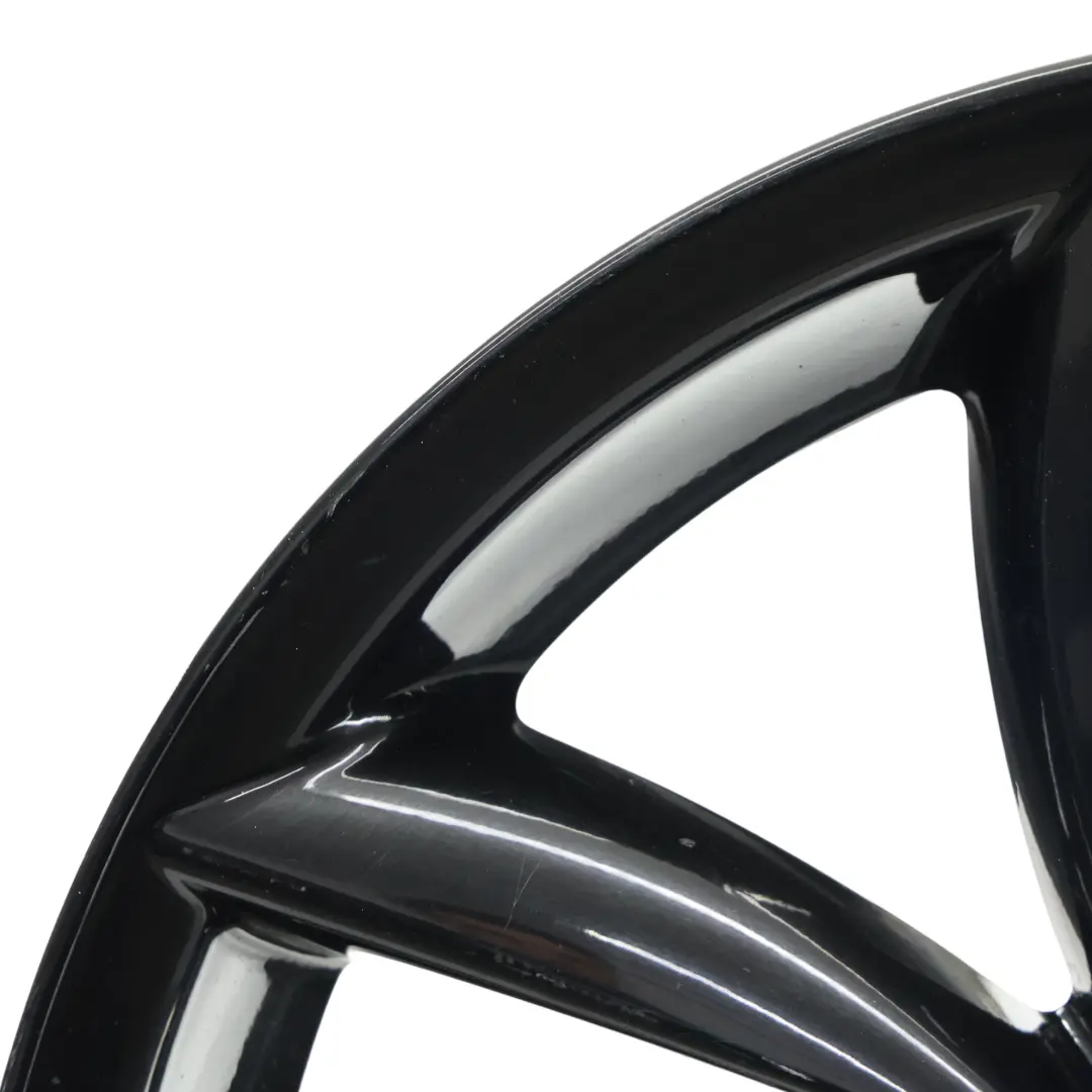 Mini Cooper R60 R61 Black Wheel Alloy Rim 17" 7J 5-Star Double Spoke 124 - SKU 9803726-2 - Part number 9803726