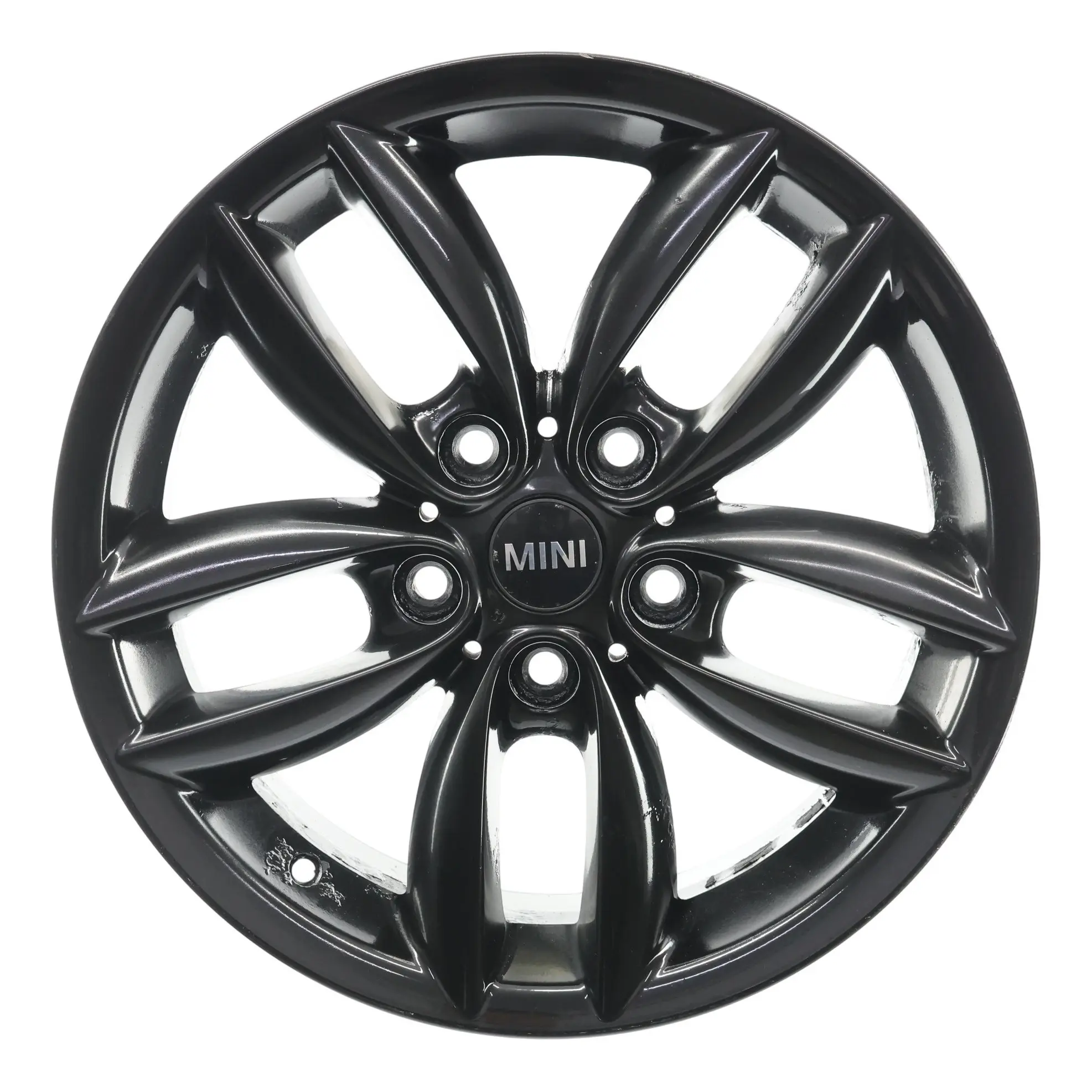 Mini Cooper One R60 R61 Llanta Aleación Negra 17" 7J 5-Estrellas Doble Radio 124