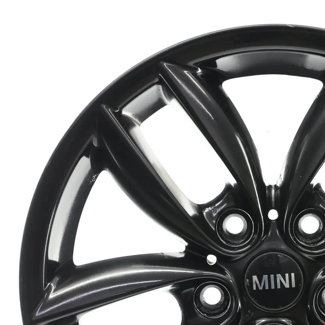 Mini Cooper One R60 R61 Cerchio in lega nero 17" 7J 5-Star Doppie razze 124 - SKU 9803726-3 - Numero di parte 9803726