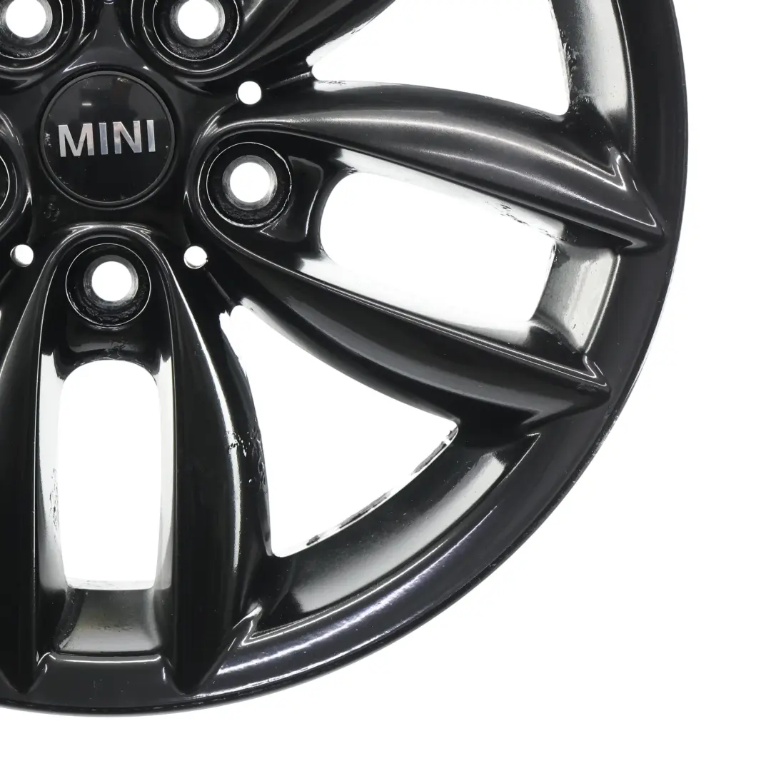 Mini Cooper One R60 R61 Cerchio in lega nero 17" 7J 5-Star Doppie razze 124 - SKU 9803726-3 - Numero di parte 9803726