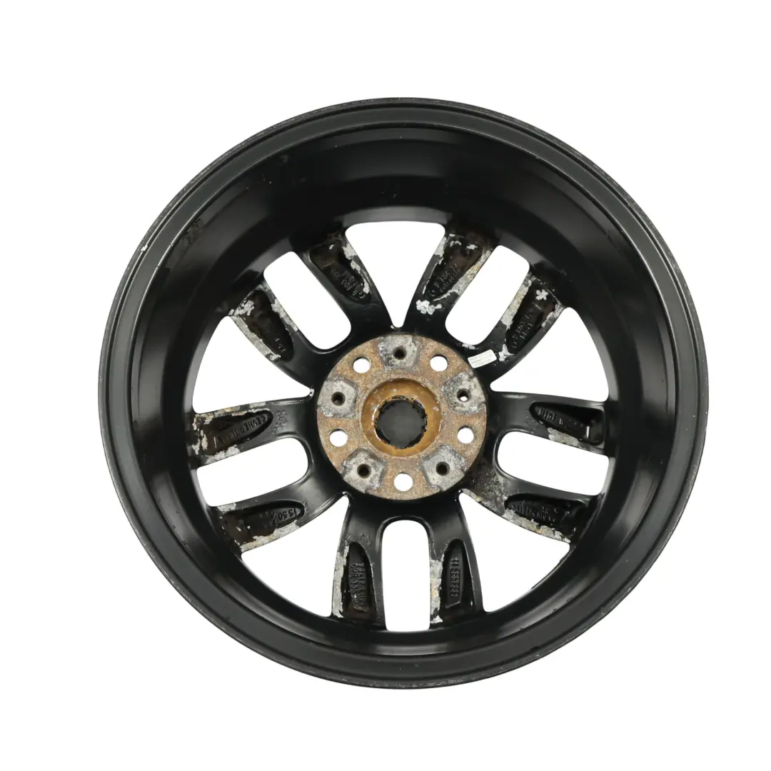 Mini Cooper R60 R61 Llanta Aleación Negra 17" 7J ET:50 5 Estrellas Radios 124 - SKU 9803726-5 - Número de pieza 9803726